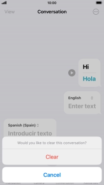 Press Clear. Press Clear.