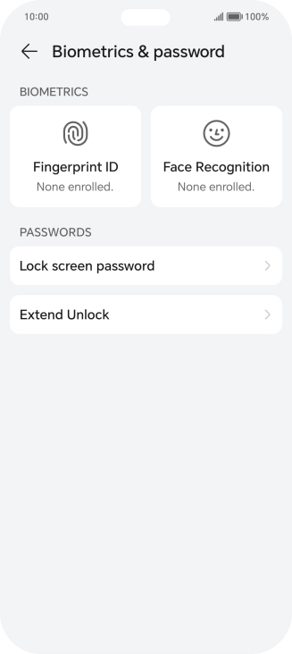 Press Fingerprint ID. Press Fingerprint ID.