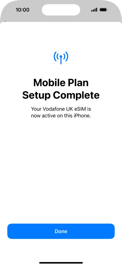 Press Done. Press Done.