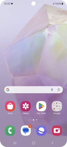 The text/picture message icon shows that you've received a new text or picture message.