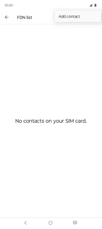 Press Add contact. Press Add contact.