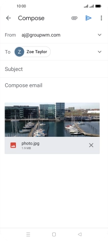 Press Subject and key in the required subject.