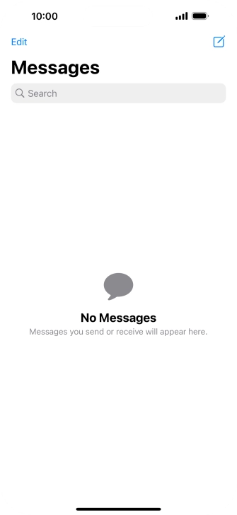 Press the new message icon.