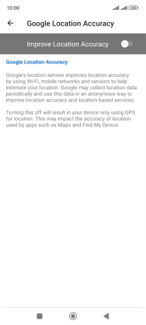 If you press the indicator next to 