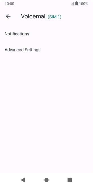 Press Advanced Settings.