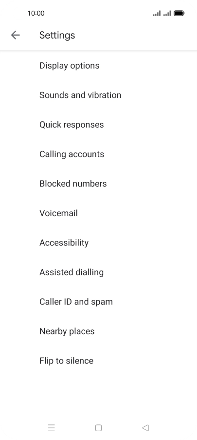 Press Calling accounts. Press Calling accounts.