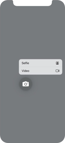 Press and hold the required function to see more actions.