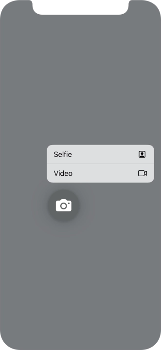 Press and hold the required function to see more actions.
