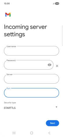 Press the drop down list below 