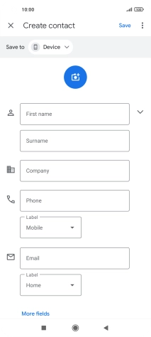 Press the drop down list next to 