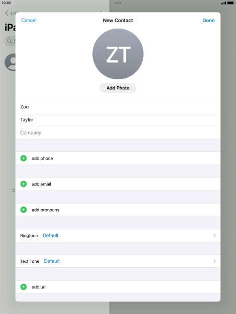 Press add phone. Press add phone.