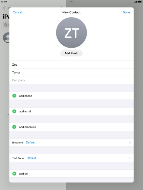 Press add phone. Press add phone.