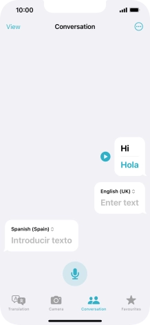 Press the menu icon. Press the menu icon.