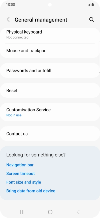 Press Reset. Press Reset.