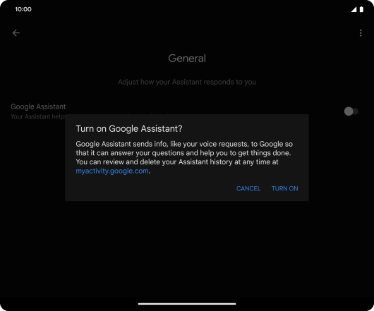 If you turn on the function, press TURN ON. If you turn on the function, press TURN ON.
