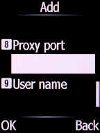 Select the field below 