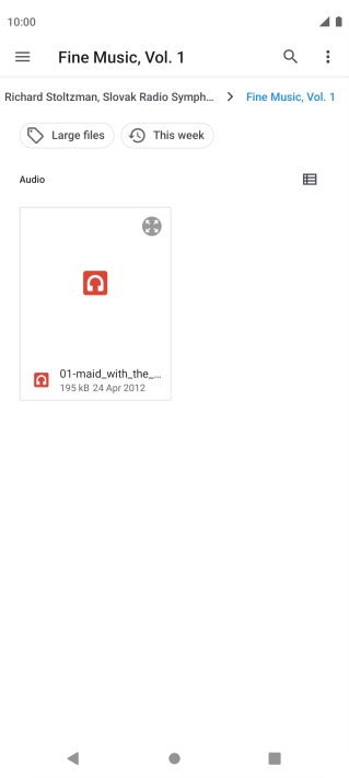 Press the required ring tone to add it to the list of ring tones.