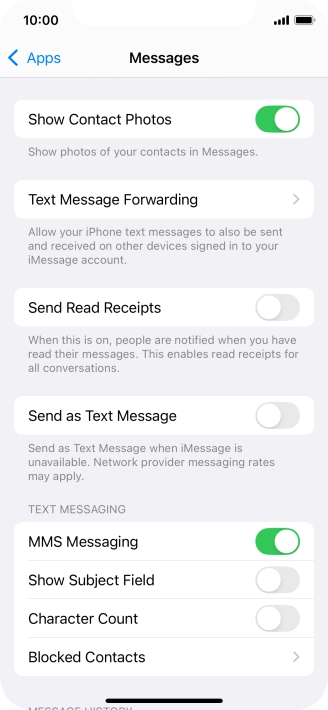 Slide your finger upwards starting from the bottom of the screen to return to the home screen.