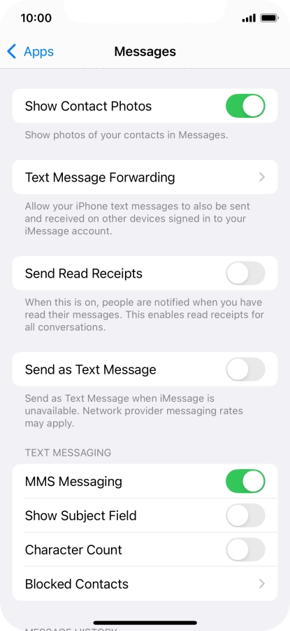 Slide your finger upwards starting from the bottom of the screen to return to the home screen.