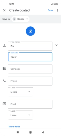 Press Phone and key in the required phone number.