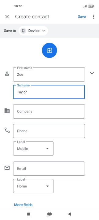 Press Phone and key in the required phone number.