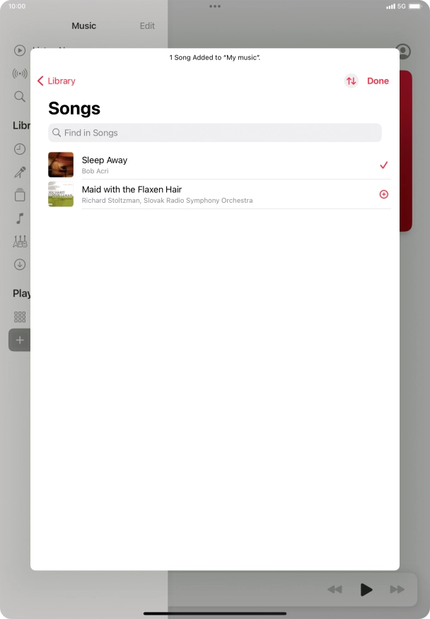 Press Done. Press Done.