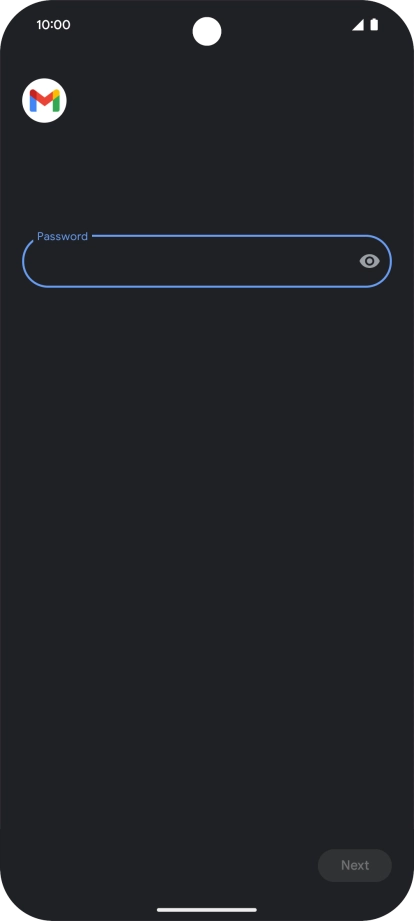 Press the field below 