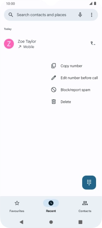 Press Block/report spam.