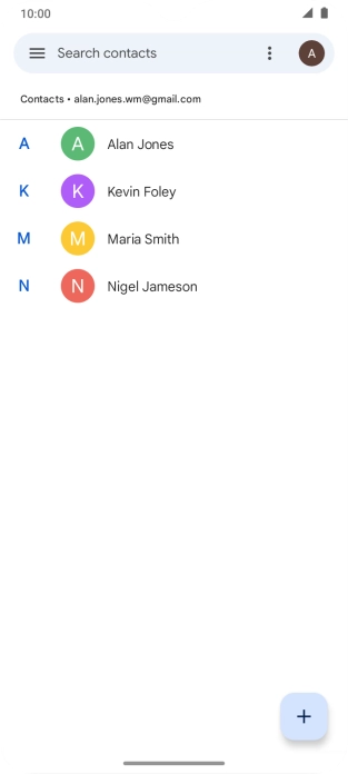 Slide your finger upwards starting from the bottom of the screen to return to the home screen.