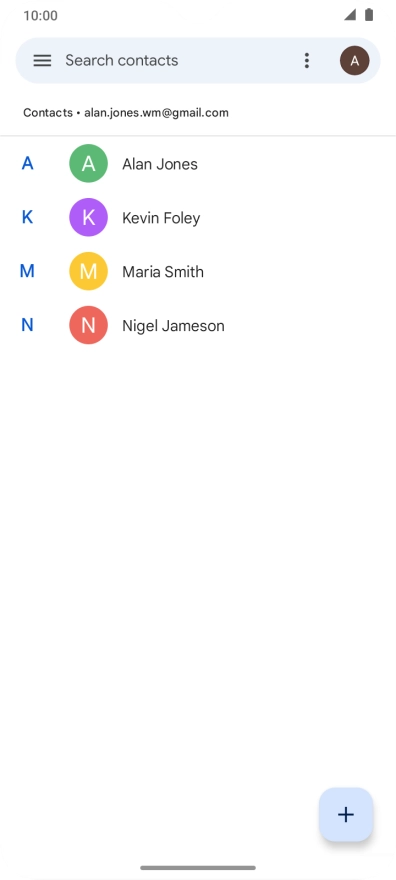 Slide your finger upwards starting from the bottom of the screen to return to the home screen.