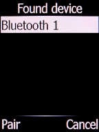 Select the required Bluetooth device and follow the instructions on the screen to pair the device with your phone. Select the required Bluetooth device and follow the instructions on the screen to pair the device with your phone.