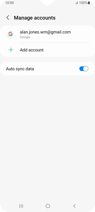 Press the Home key to return to the home screen. Press the Home key to return to the home screen.