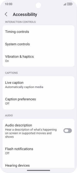 Press the required category below 