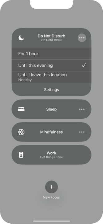 Slide your finger upwards starting from the bottom of the screen to return to the home screen.