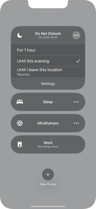 Slide your finger upwards starting from the bottom of the screen to return to the home screen.