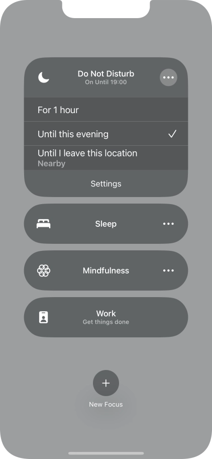 Slide your finger upwards starting from the bottom of the screen to return to the home screen.