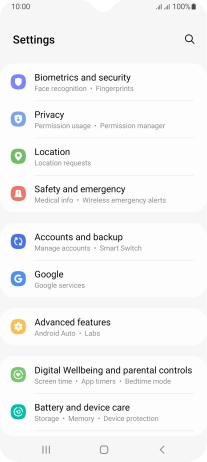 Press Accounts and backup.