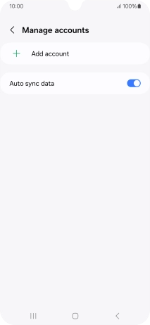 Press Add account. Press Add account.