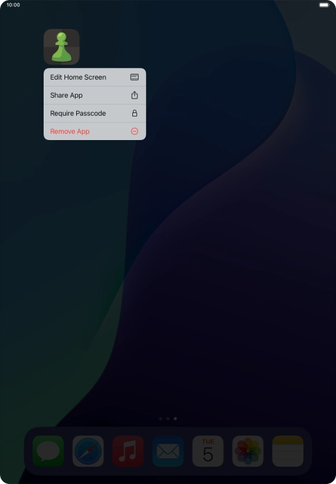 Press Require Passcode.