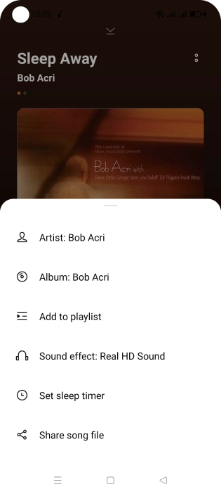 Press Add to playlist.