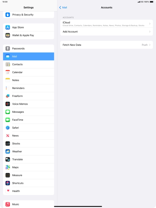 Slide your finger upwards starting from the bottom of the screen to return to the home screen.