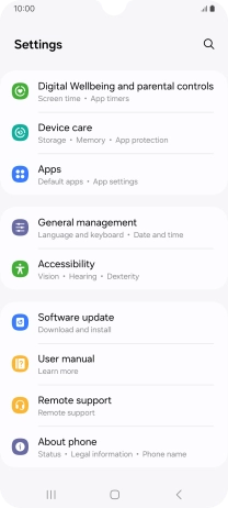Press Accessibility.