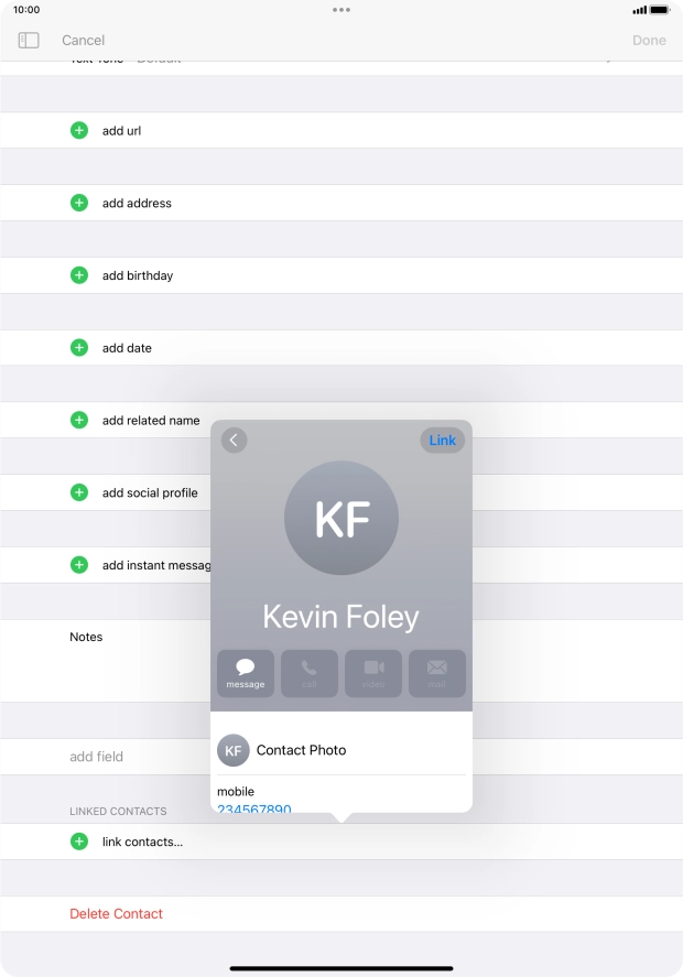 Press Link. Press Link.