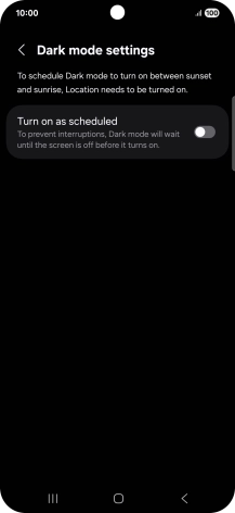 Press the indicator next to Press the indicator next to