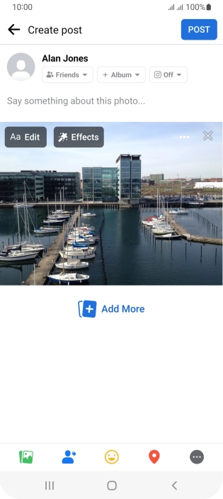 Press the text input field and key in the required text. Press the text input field and key in the required text.
