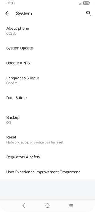Press Reset. Press Reset.