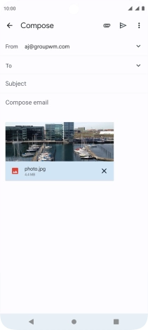 Press the field next to 