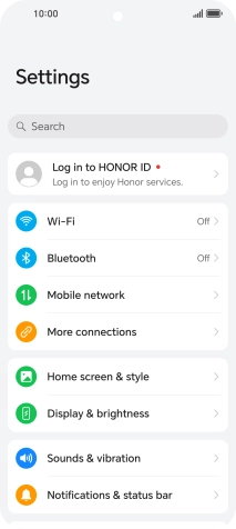 Press Sounds & vibration.