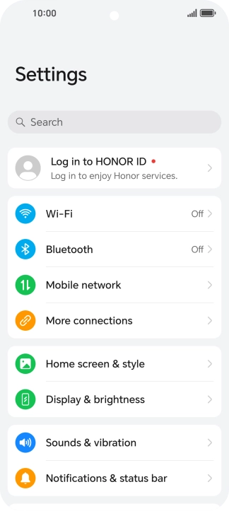 Press Sounds & vibration.
