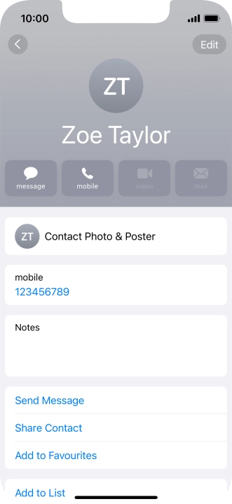 Slide your finger upwards starting from the bottom of the screen to return to the home screen.